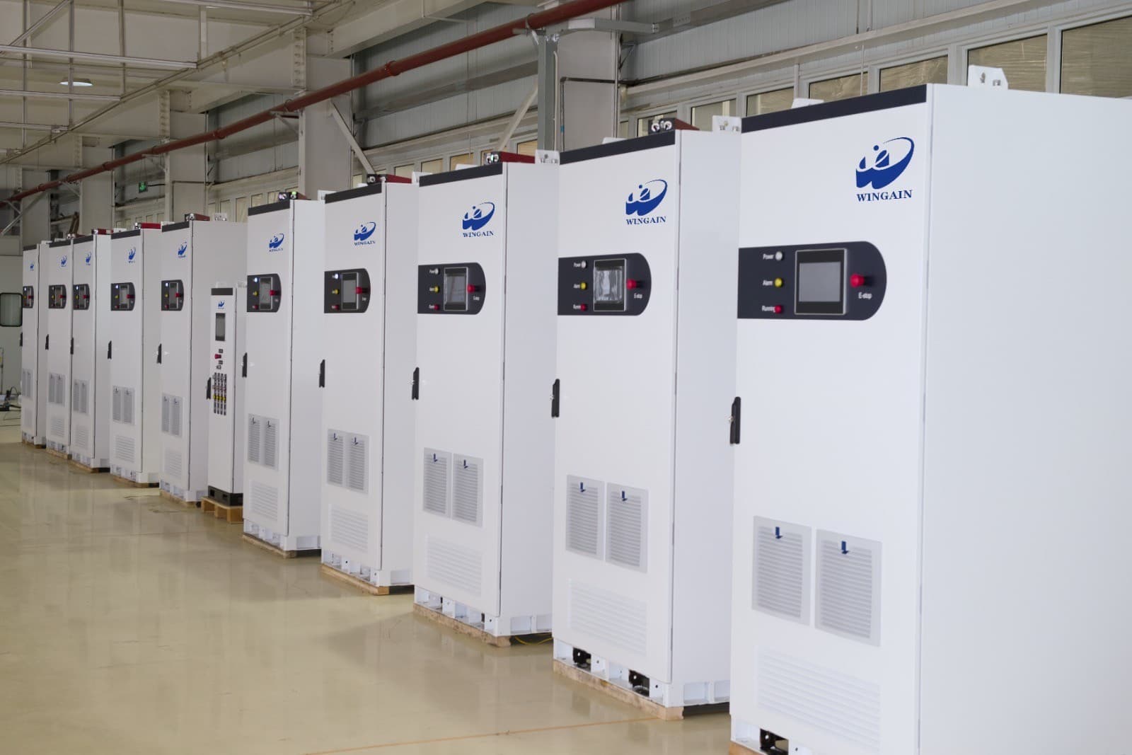 Industrie-Batteriespeicher in Container-Bauweise
