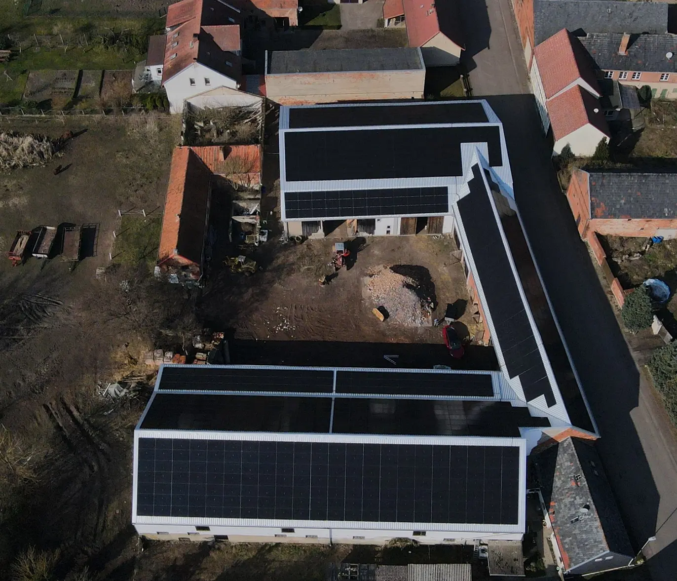 PV-Dachanlage