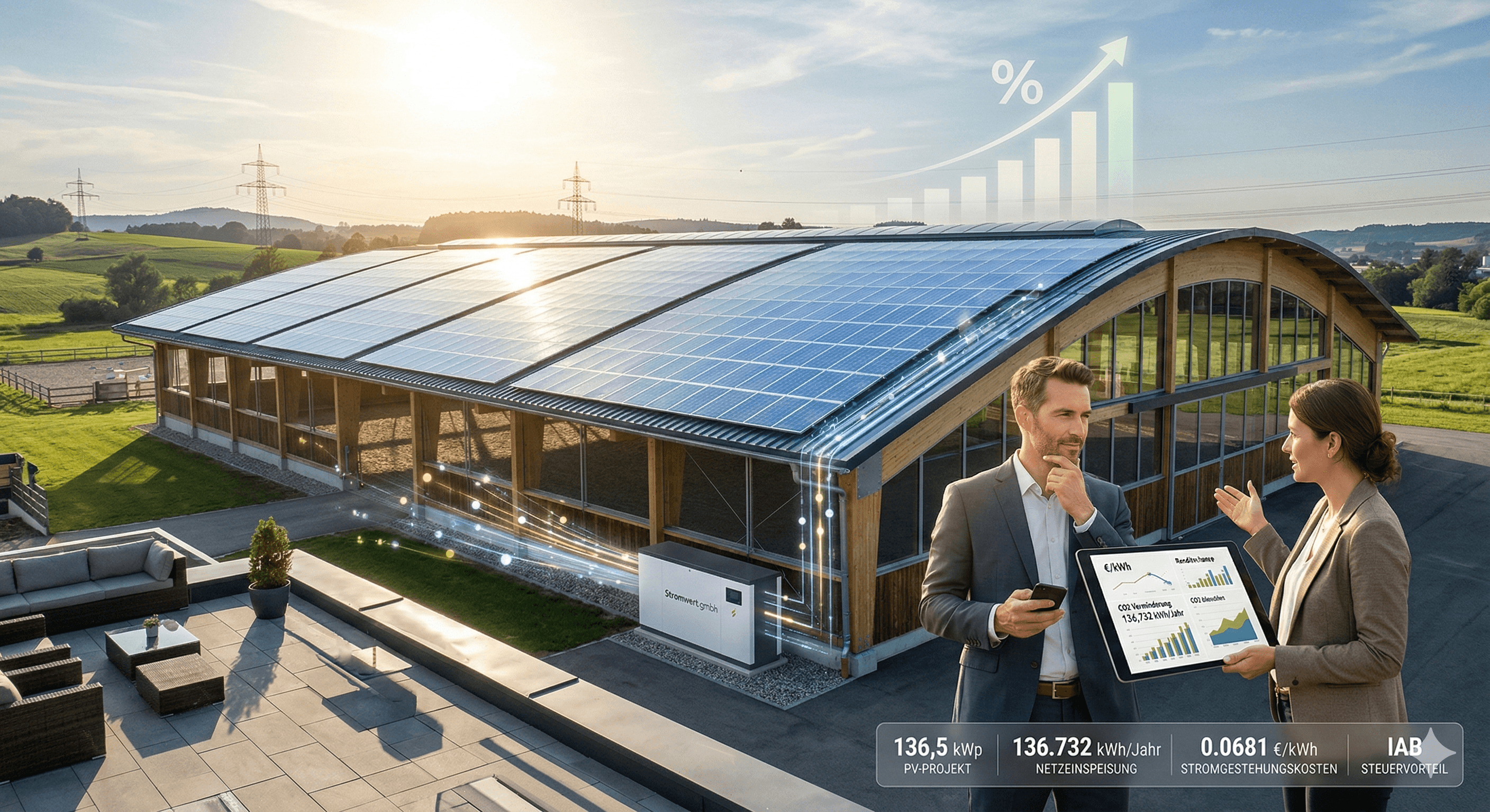 PV-Projekt in Entwicklung